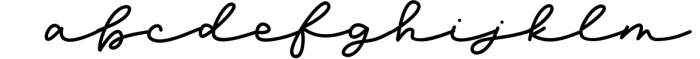 Lemonade - Handwritten Script Font Font LOWERCASE