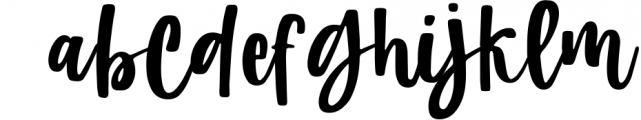 Lemonilla 1 Font LOWERCASE