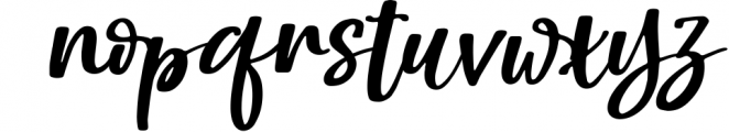 Lemonilla Font LOWERCASE