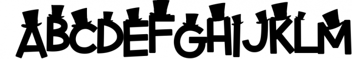 Leprechaun Font UPPERCASE