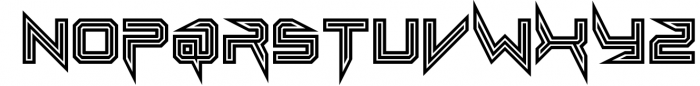 Lethal Injector 4 Font LOWERCASE
