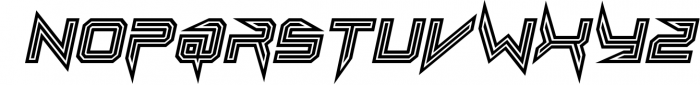 Lethal Injector 5 Font LOWERCASE