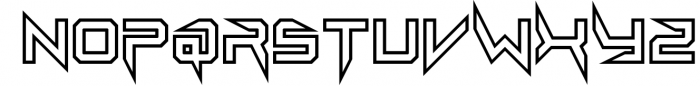 Lethal Injector 6 Font LOWERCASE