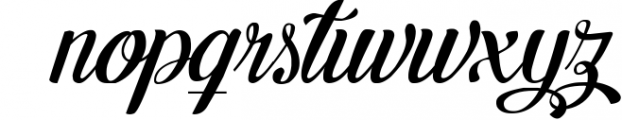 Letra Hipster Font LOWERCASE