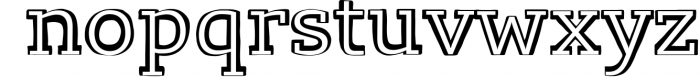 Lev Serif 11 Font LOWERCASE