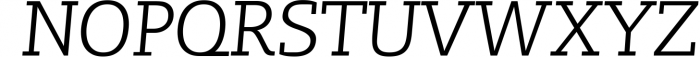 Lev Serif 6 Font UPPERCASE