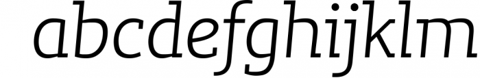 Lev Serif 6 Font LOWERCASE
