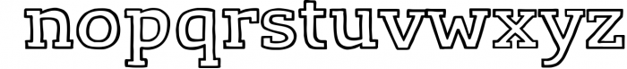 Lev Serif 9 Font LOWERCASE