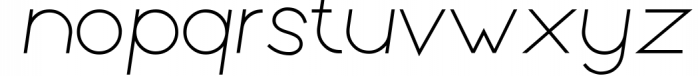 Levania - Sans Serif Family 1 Font LOWERCASE