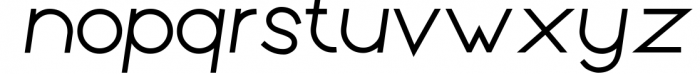 Levania - Sans Serif Family 6 Font LOWERCASE