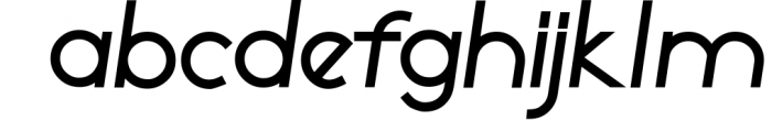 Levania - Sans Serif Family 9 Font LOWERCASE