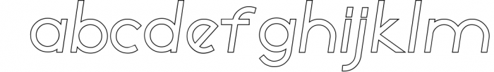 Levania - Sans Serif Family Font LOWERCASE