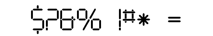 LEDFont Font OTHER CHARS