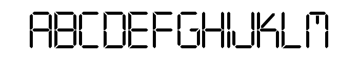 LEDFont Font UPPERCASE