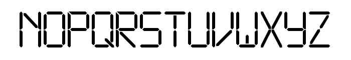 LEDFont Font UPPERCASE