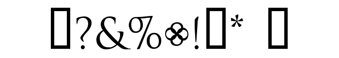 L'Elf Noir du Mal Normal Font OTHER CHARS