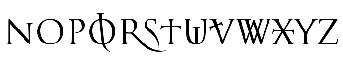 L'Elf Noir du Mal Normal Font UPPERCASE