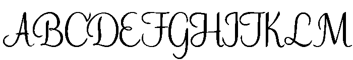 Le Bistrot des Amoureux Font UPPERCASE