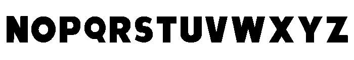 Le Bleu Jean Font UPPERCASE