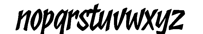Le Chaudron Magique Font LOWERCASE