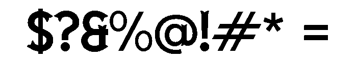 Le Cirque ikiiko.com Font OTHER CHARS