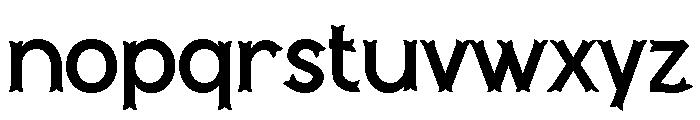 Le Cirque ikiiko.com Font LOWERCASE