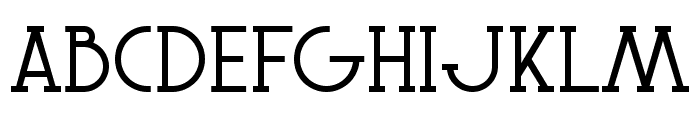 Le Super Serif SemiBold Font UPPERCASE