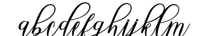 LeadentScript-Light Font LOWERCASE