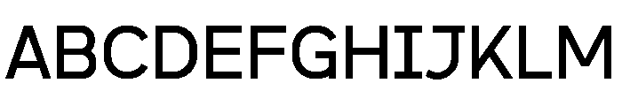 Leadgen Regular Font UPPERCASE