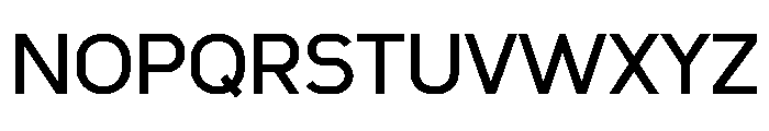 Leadgen Regular Font UPPERCASE