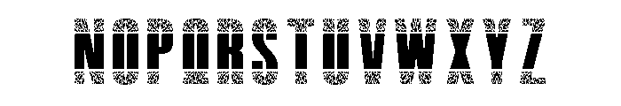 Leaf2 Font LOWERCASE