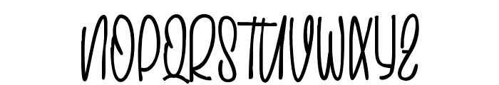 LeaffusE Demo Font UPPERCASE
