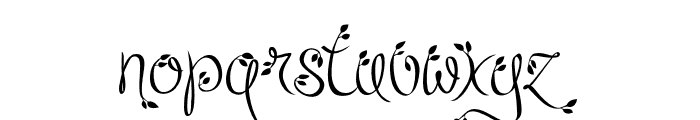 Leafyction Demo Font LOWERCASE