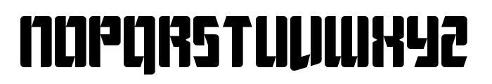 League of Extraordinary Justice Font LOWERCASE