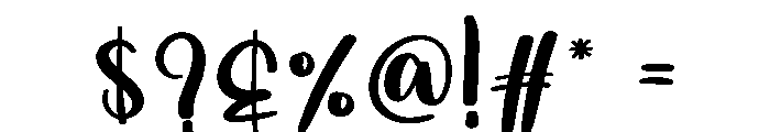 Leather2 Font OTHER CHARS