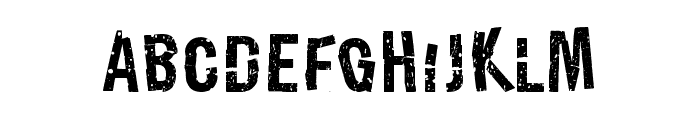 LeatherJackets Font LOWERCASE