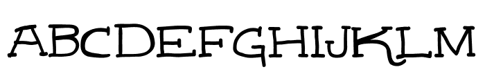 Leatherwork Regular Font UPPERCASE