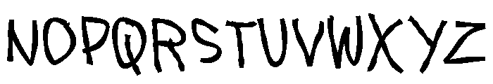 Leftea Font UPPERCASE