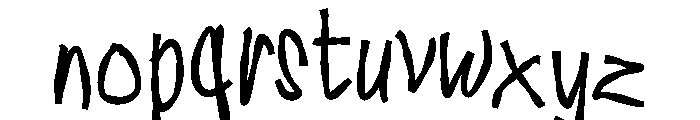 Leftea Font LOWERCASE