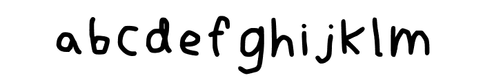 Lefthanded No Smudge Regular FONT