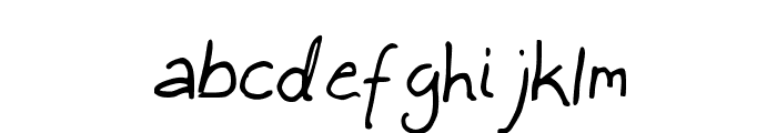 Lefty Dave Font LOWERCASE