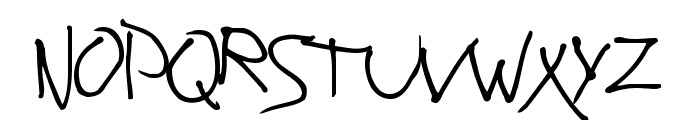 Lefty Normal Font UPPERCASE