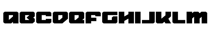 Legacy Cyborg Expanded Font LOWERCASE