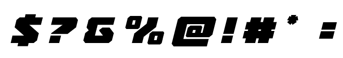 Legacy Cyborg Title Italic Font OTHER CHARS