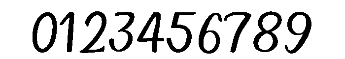Legal Standing Regular Font OTHER CHARS