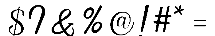 Legal Standing Regular Font OTHER CHARS
