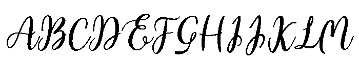 Legal Standing Regular Font UPPERCASE