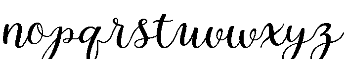 Legal Standing Regular Font LOWERCASE