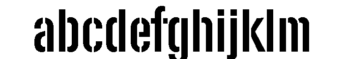Legal Vandal Stencil FONT