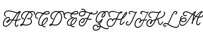 Leightonz FREE Font UPPERCASE